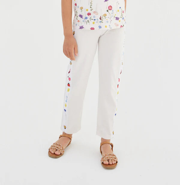 Floral Tapered Pants