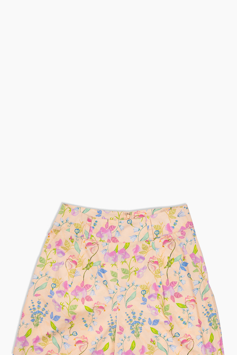 Floral Printed Cotton Pant