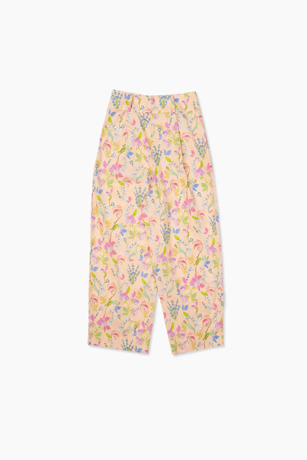 Floral Printed Cotton Pant