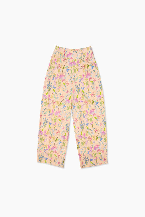 Floral Printed Cotton Pant