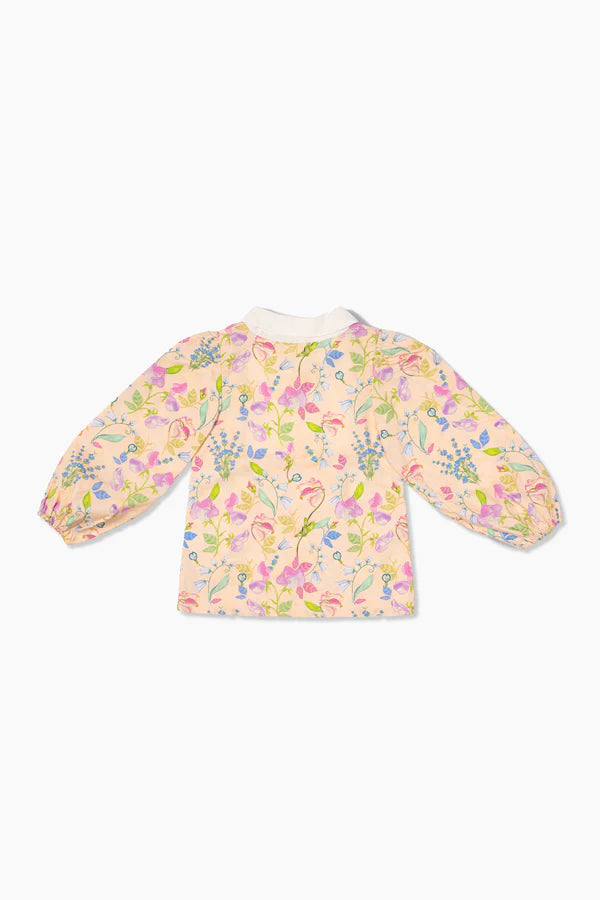 Floral Cotton Poplin Top