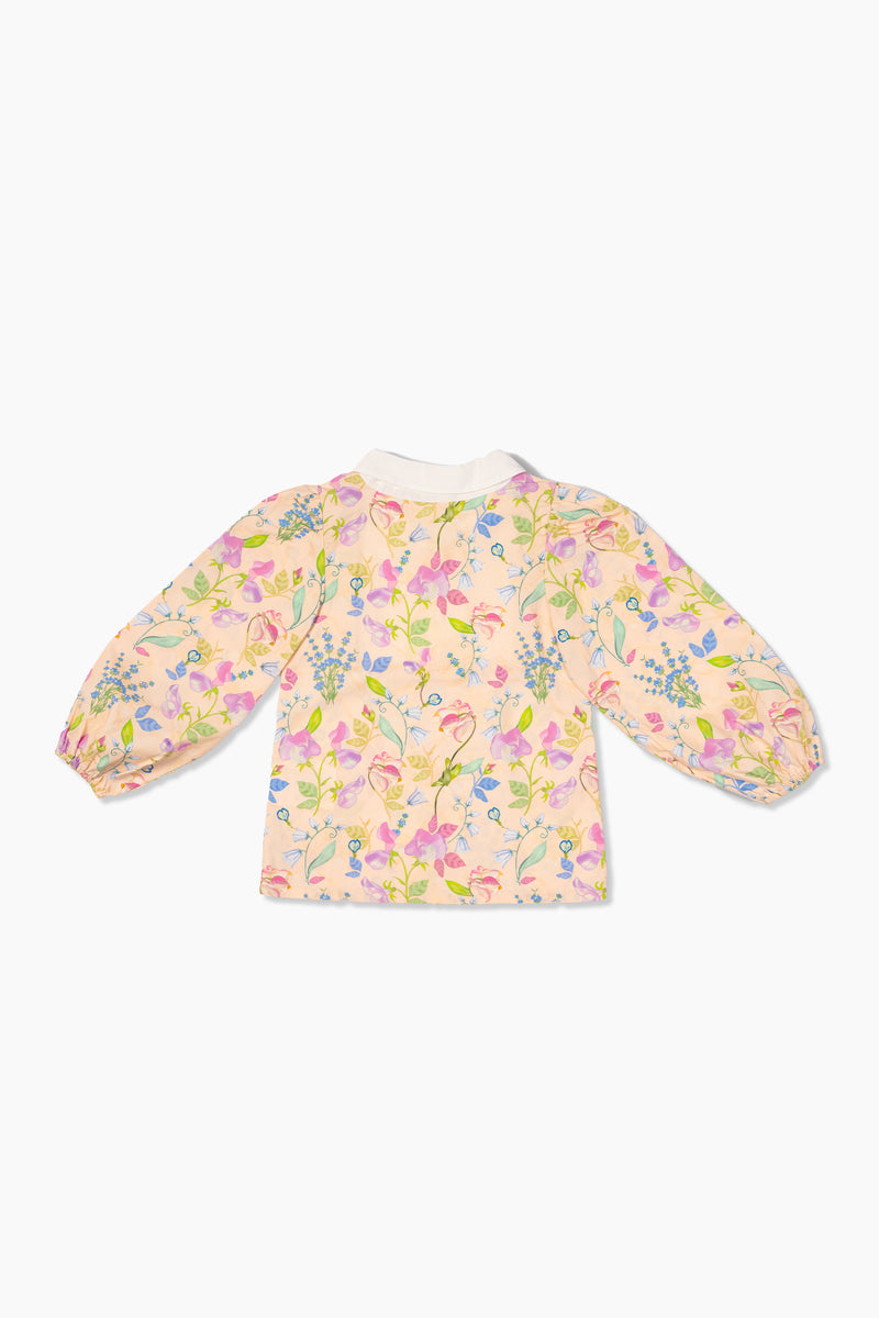 Floral Cotton Poplin Top